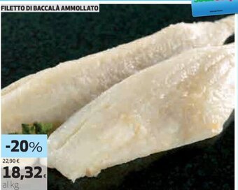 Coop Filetto di Baccalà Ammollato offerta