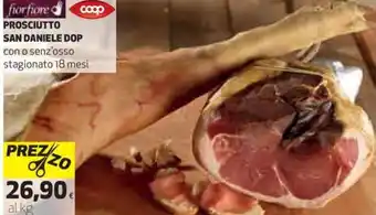 Coop Coop Prosciutto San Danielle DOP con o senz'osso stagionato 18 mesi offerta