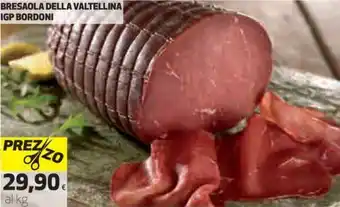 Coop Bordoni Brasaola Della Valtellina IGP offerta