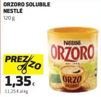 Coop Nestlè Orzoro Solubile 120 g offerta
