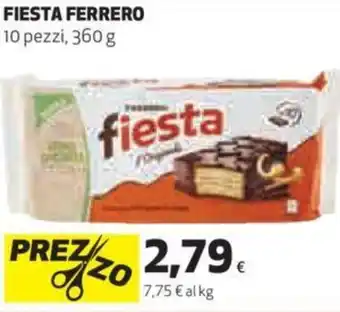 Coop Ferrero Fiesta 10 pezzi 360 g offerta