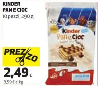 Coop Kinder Pan e Cioc 10 pezzi 290 g offerta