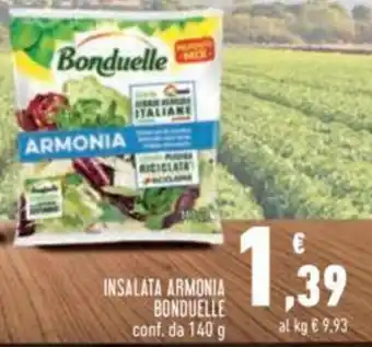 Conad Bonduelle Insalata Armonia conf. da 140 g offerta