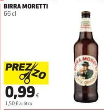 Coop Moretti Birra 66 cl offerta