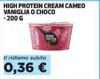 Coop Cameo High Protein Cream Vaniglia O Choco 200 g offerta
