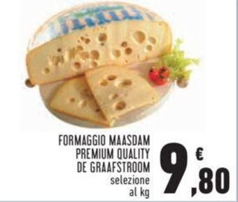 Conad Formaggio Maasdam Premium Quality De Graafstroom selezione offerta