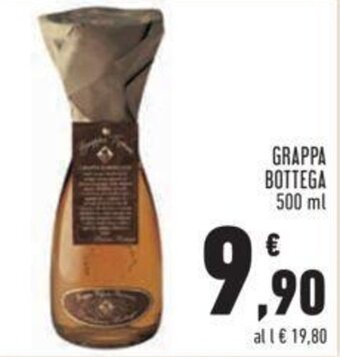 Conad Grappa Bottega 500 ml offerta