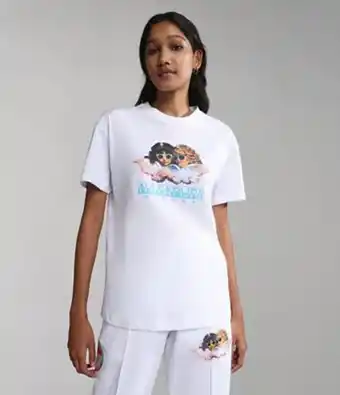 Napapijri T-shirt fiorucci offerta