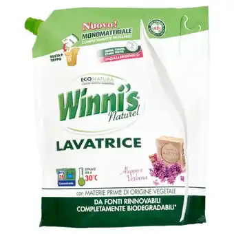 Bernava Winni's naturel lavatrice aleppo e verbena 1,25 l offerta
