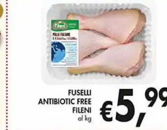 Supermercato Coal Fuselli antibiotici free fileni offerta