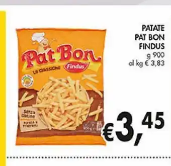 Supermercato Coal Patate pat bon findus 900g offerta