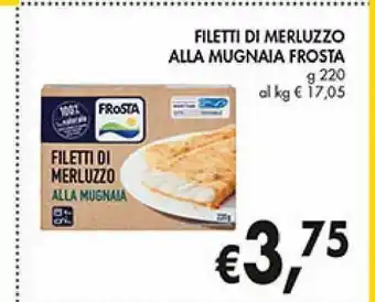 Supermercato Coal Filetti di merluzzo alla mugnaia frosta 220g offerta