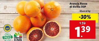 Lidl Arancia Rossa di Sicilia IGP offerta
