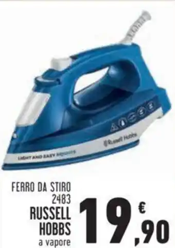 Russell Hobbs Ferro da Stiro 2483 a vapore