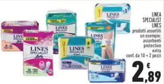 Conad Lines Linea Specialist prodotti assortiti offerta