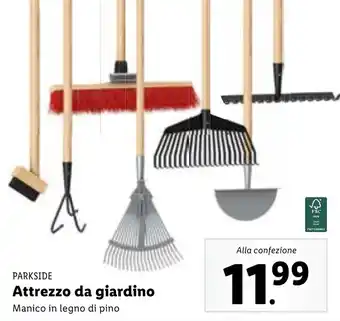 Lidl Parkside Attrezzo da Giardino offerta