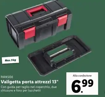 Lidl Parkside Valigetta Porta Attrezzi 13" offerta