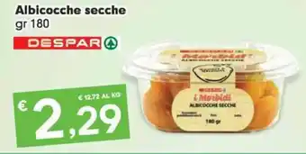 DeSpar Express Despar Albicocche secche gr 180 offerta