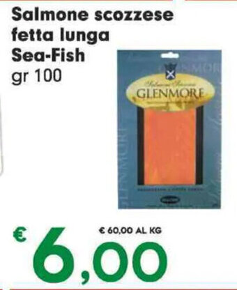 DeSpar Express Salmone scozzese fetta lunga Sea-Fish gr 100 offerta