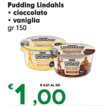 Pudding Lindahls cioccolato / vaniglia gr 150