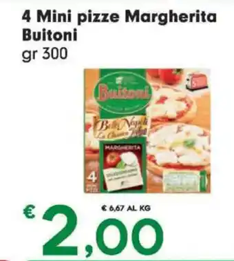 DeSpar Express Buitoni 4 Mini pizze Margherita gr 300 offerta