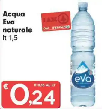 DeSpar Express Eva Acqua naturale lt 1,5 offerta