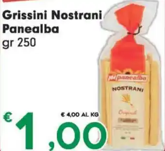 DeSpar Express Panealba Grissini Nostrani gr 250 offerta