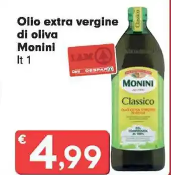 DeSpar Express Monini Olio extra vergine di oliva lt 1 offerta