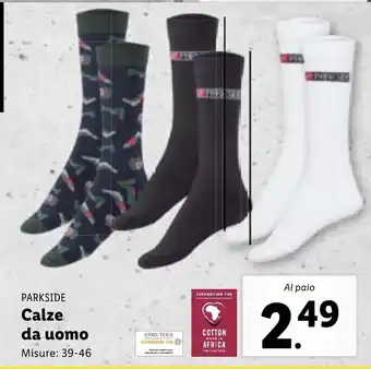 Lidl Parkside Calze da uomo Misure: 39-46 offerta