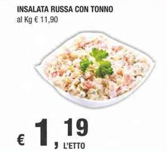 Crai Insalata Russa con Tonno offerta