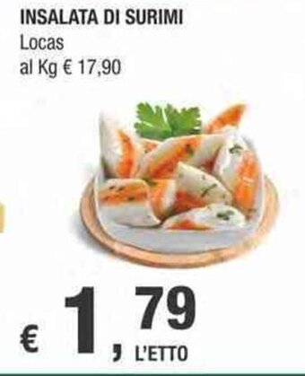 Crai Insalata di Surimi Locas offerta