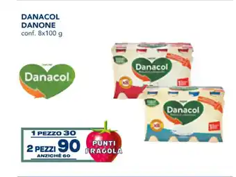 Danacol Danone conf. 8 x 100 g 2 pezzi