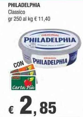 Crai Philadelphia Classico gr 250 offerta