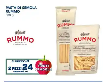 Esselunga Rummo Pasta Di Semola 500 g 2 pezzi offerta