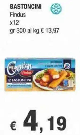Crai Findus Bastoncini x12 gr 300 offerta