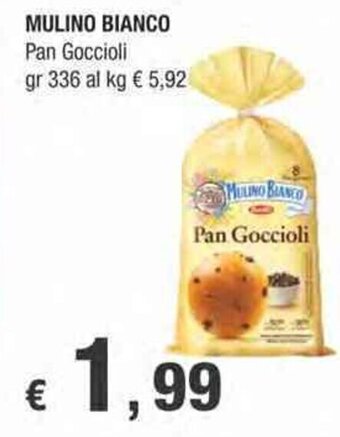 Crai Mulino Bianco Pan Goccioli gr 336 offerta