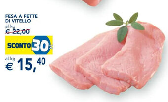 Esselunga Fesa A Fette Di Vitello offerta