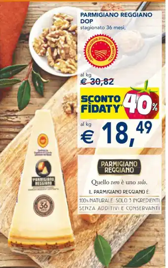 Esselunga Parmigiano Reggiano DOP stagionato 36 mesi offerta