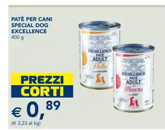 Patè Per Cani Special Dog Excellence 400 g