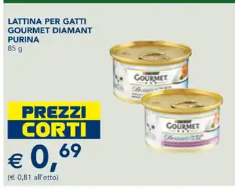 Esselunga Purina Lattina Per Gatti Gourmet Diamant 85 g offerta