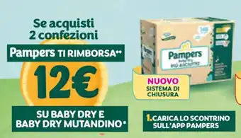 Esselunga Pampers Ti Rimborsa Su Baby Dry E Baby Dry Mutandino offerta