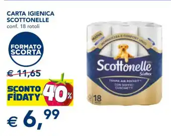 Esselunga Scottonelle Carta Igienica conf. 18 rotoli offerta