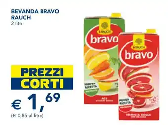 Esselunga Rauch Bravo Bevanda 2 litri offerta