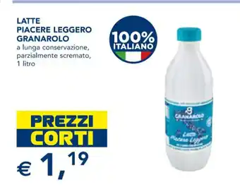 Esselunga Granarolo Latte Piacere Leggero 1 litro offerta