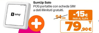 Expert SumUp Solo offerta