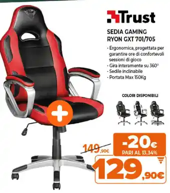 Expert Trust Sedia Gaming Ryon GXT 701/705 offerta