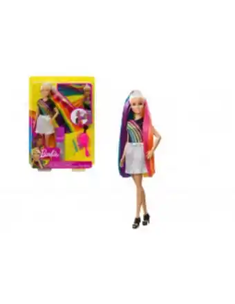 Barbie capelli arcobaleno