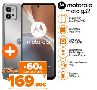 Expert Motorola moto g32 offerta