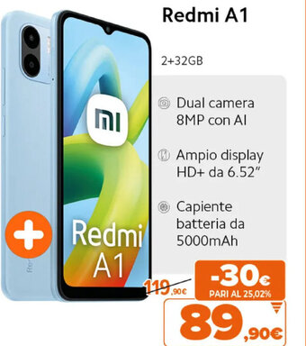 Expert Redmi A1 offerta