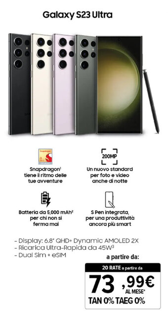 Expert Samsung Galaxy S23 Ultra offerta